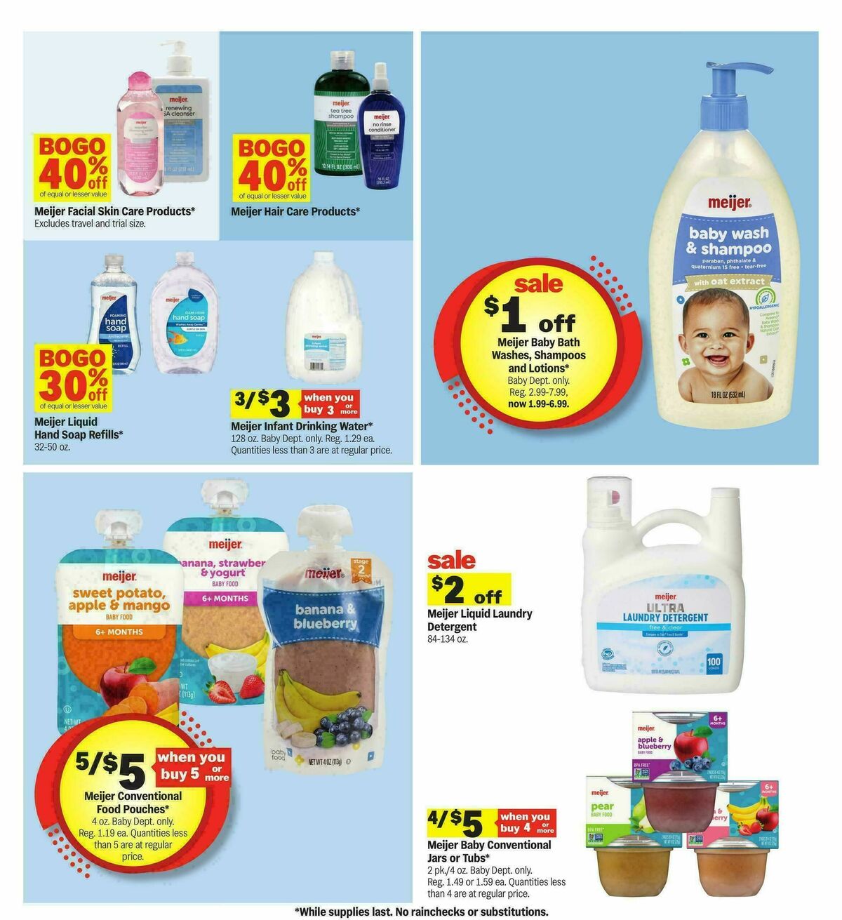 Meijer Weekly Ad from January 2