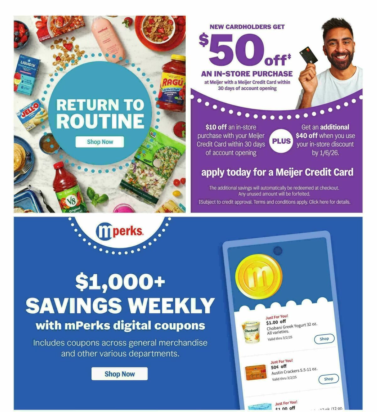 Meijer Weekly Ad from January 2