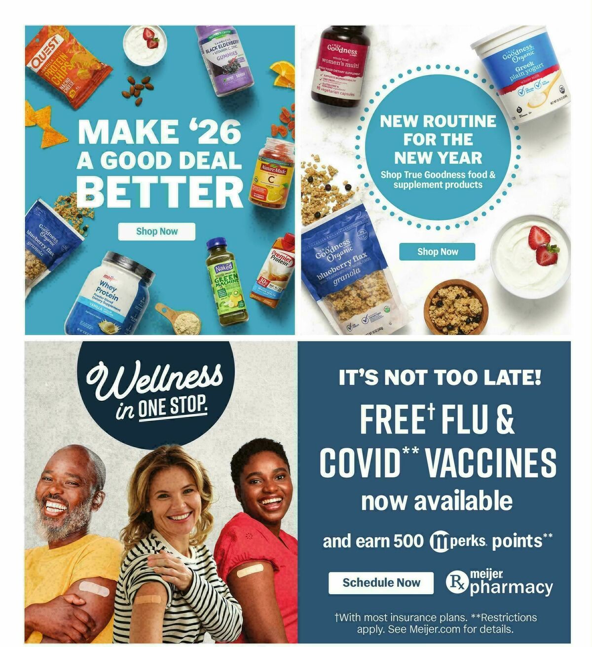 Meijer Weekly Ad from January 2