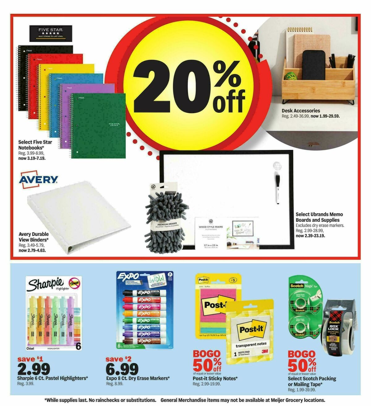 Meijer More deals across the store Weekly Ad from January 2