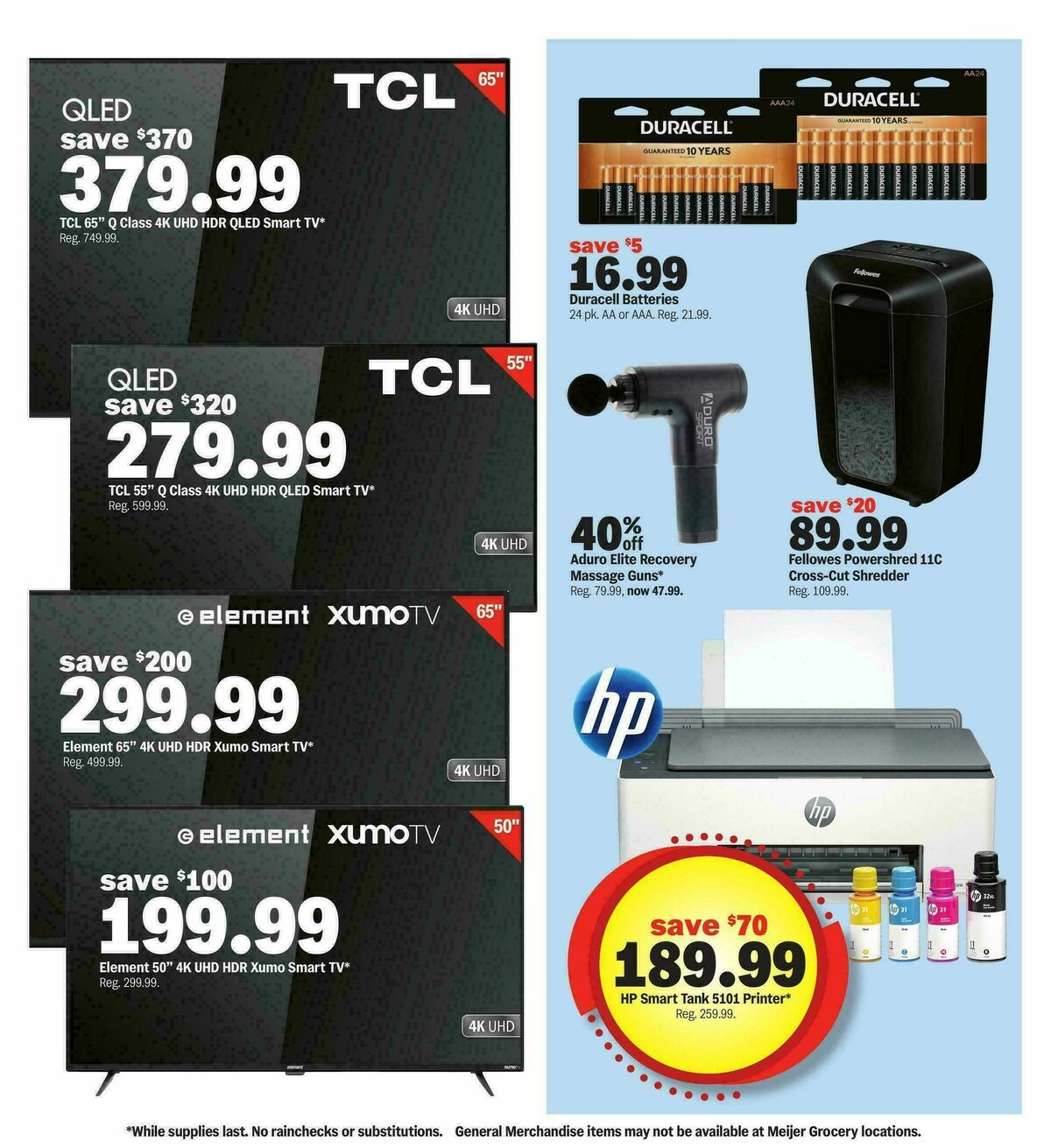 Meijer More deals across the store Weekly Ad from January 2