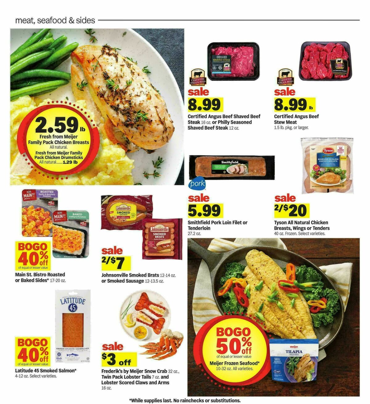 Meijer Weekly Ad from January 7