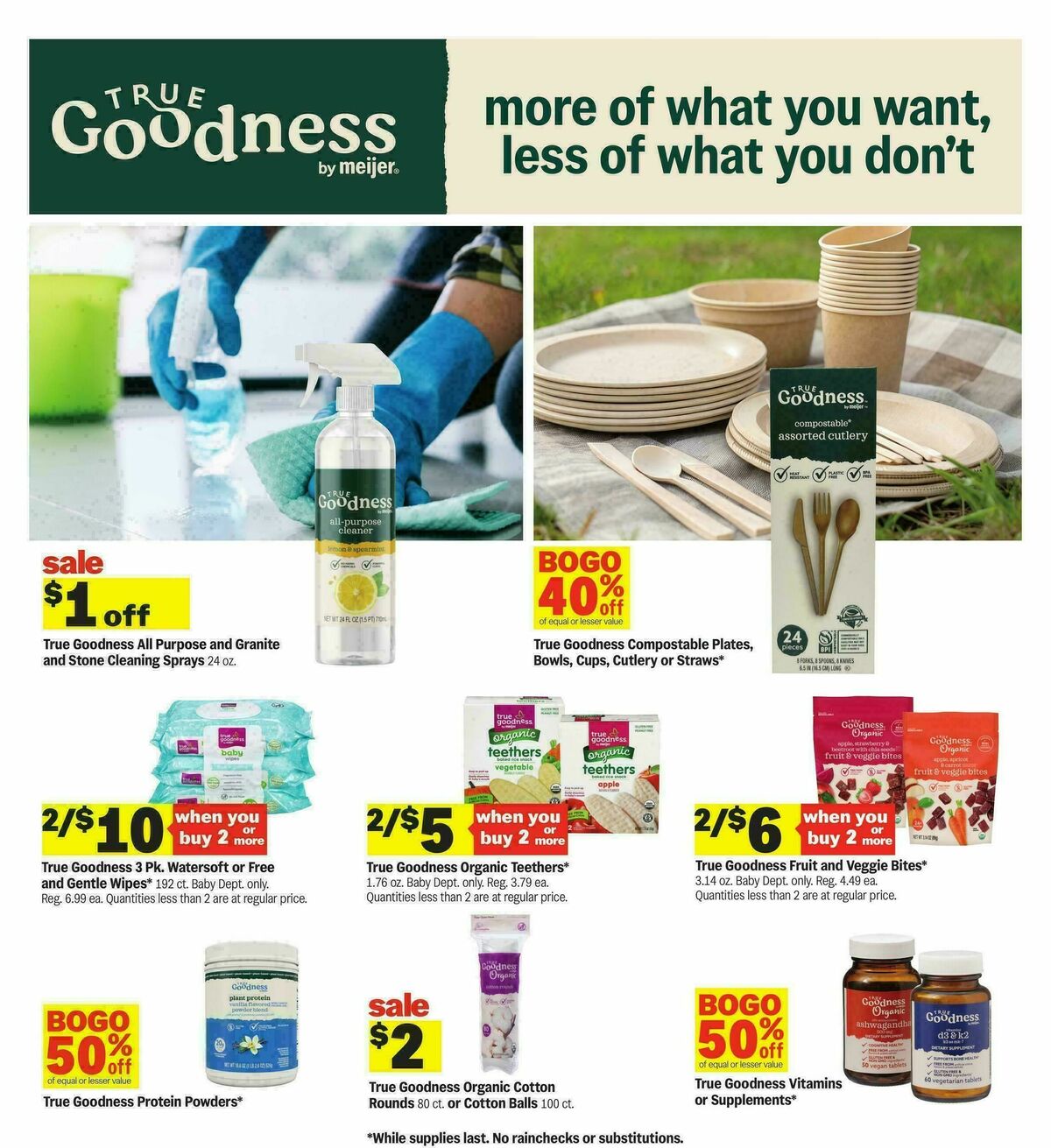 Meijer Weekly Ad from January 7