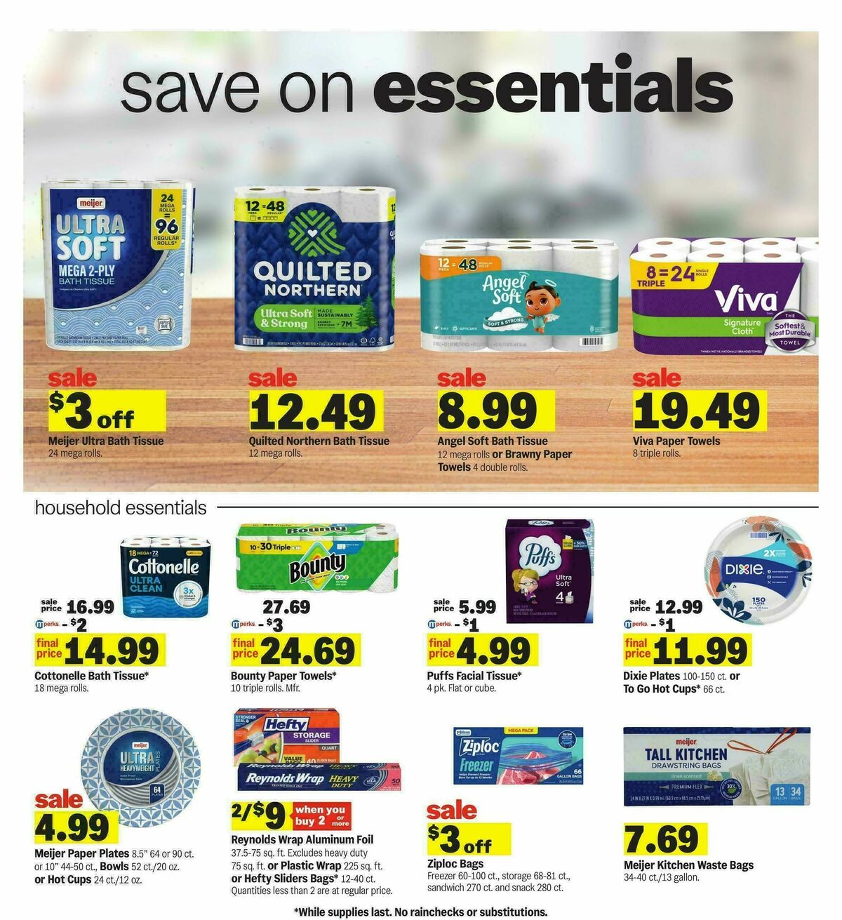 Meijer Weekly Ad from January 7