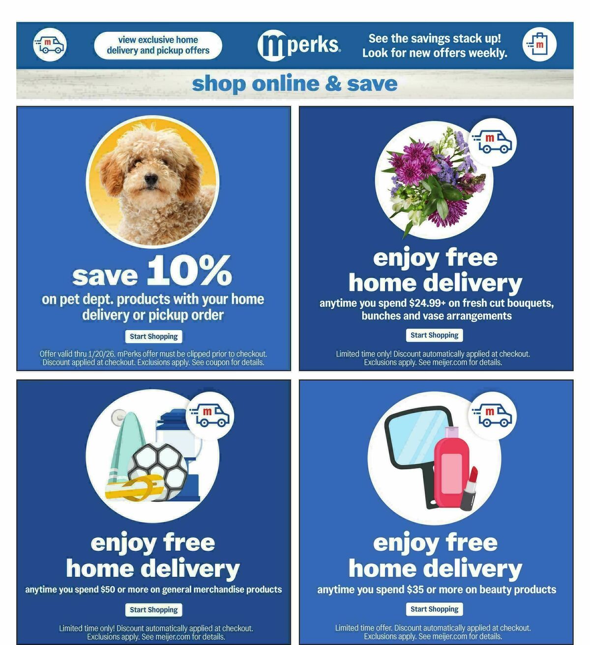 Meijer Weekly Ad from January 7