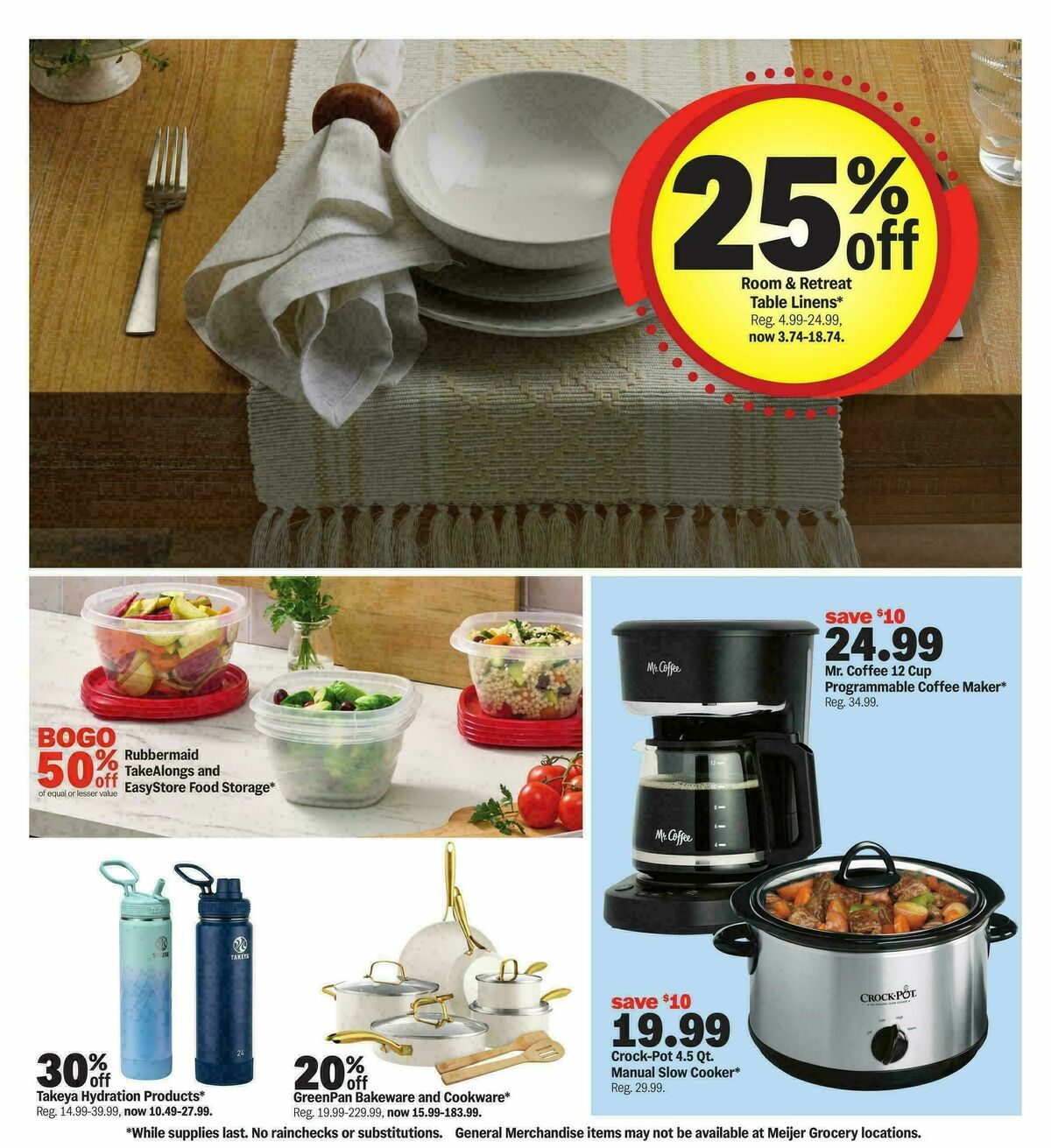 Meijer More deals across the store Weekly Ad from January 7