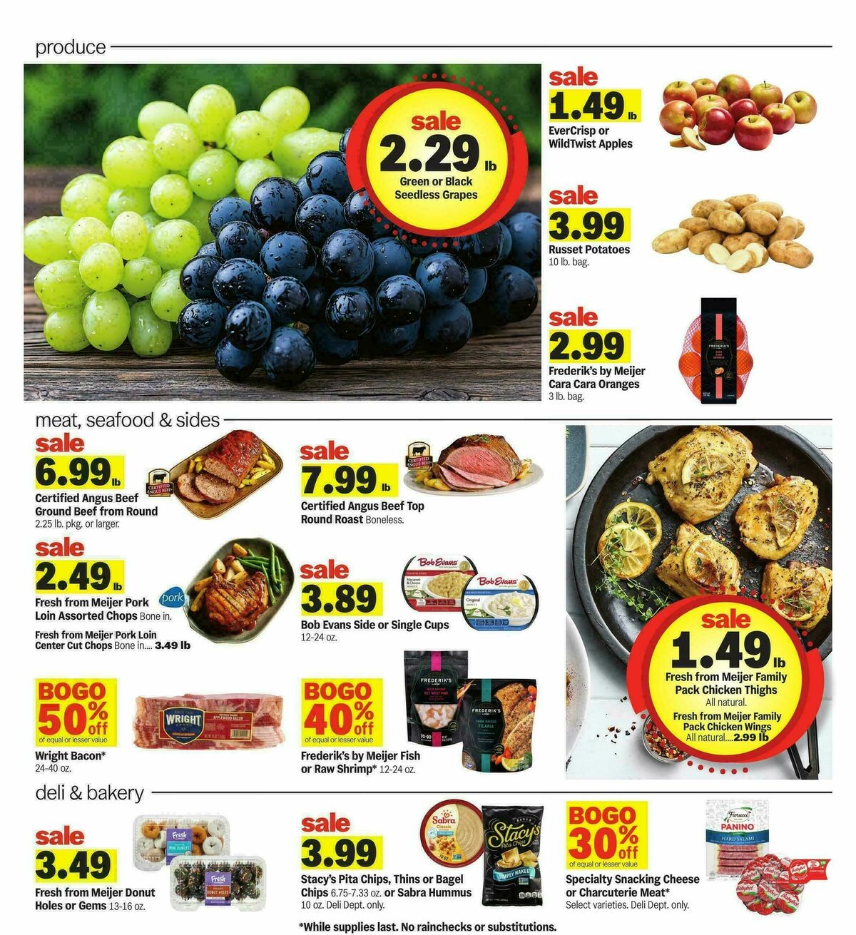 Meijer Weekly Ad from January 14