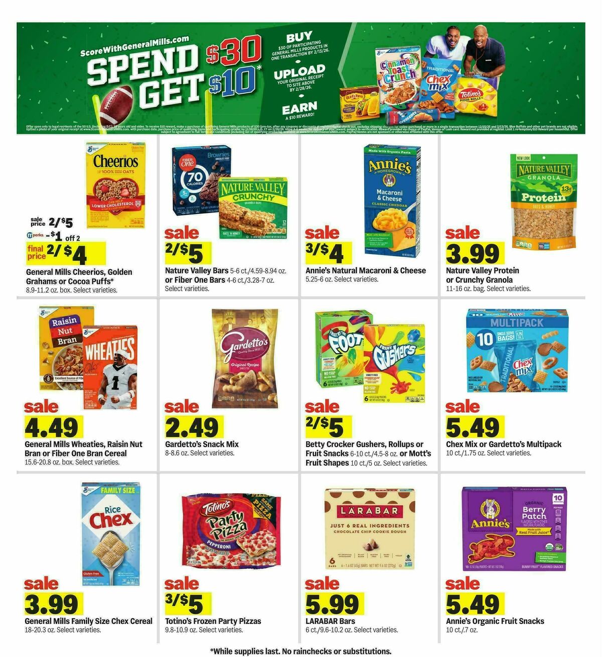 Meijer Weekly Ad from January 14