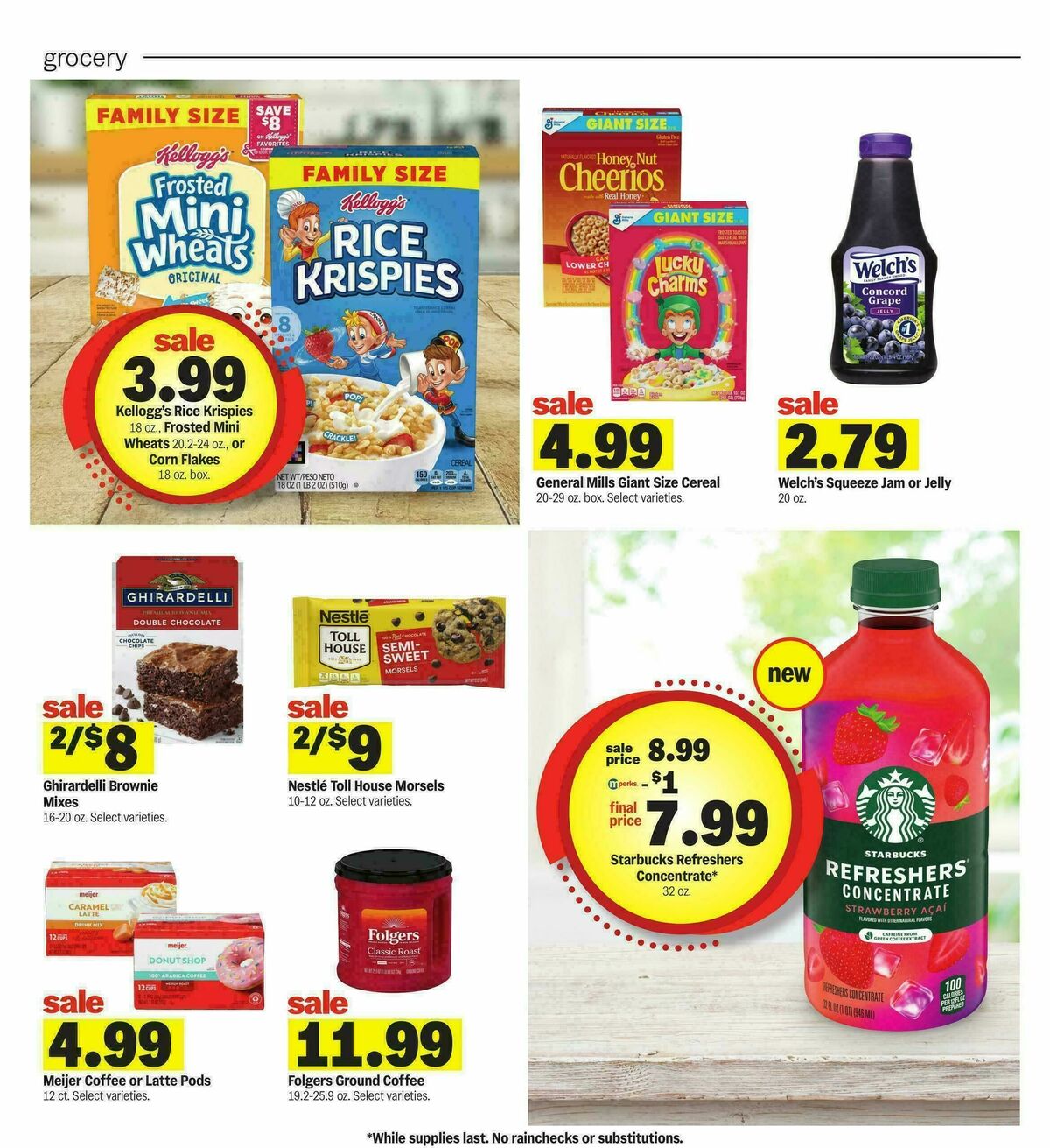 Meijer Weekly Ad from January 21