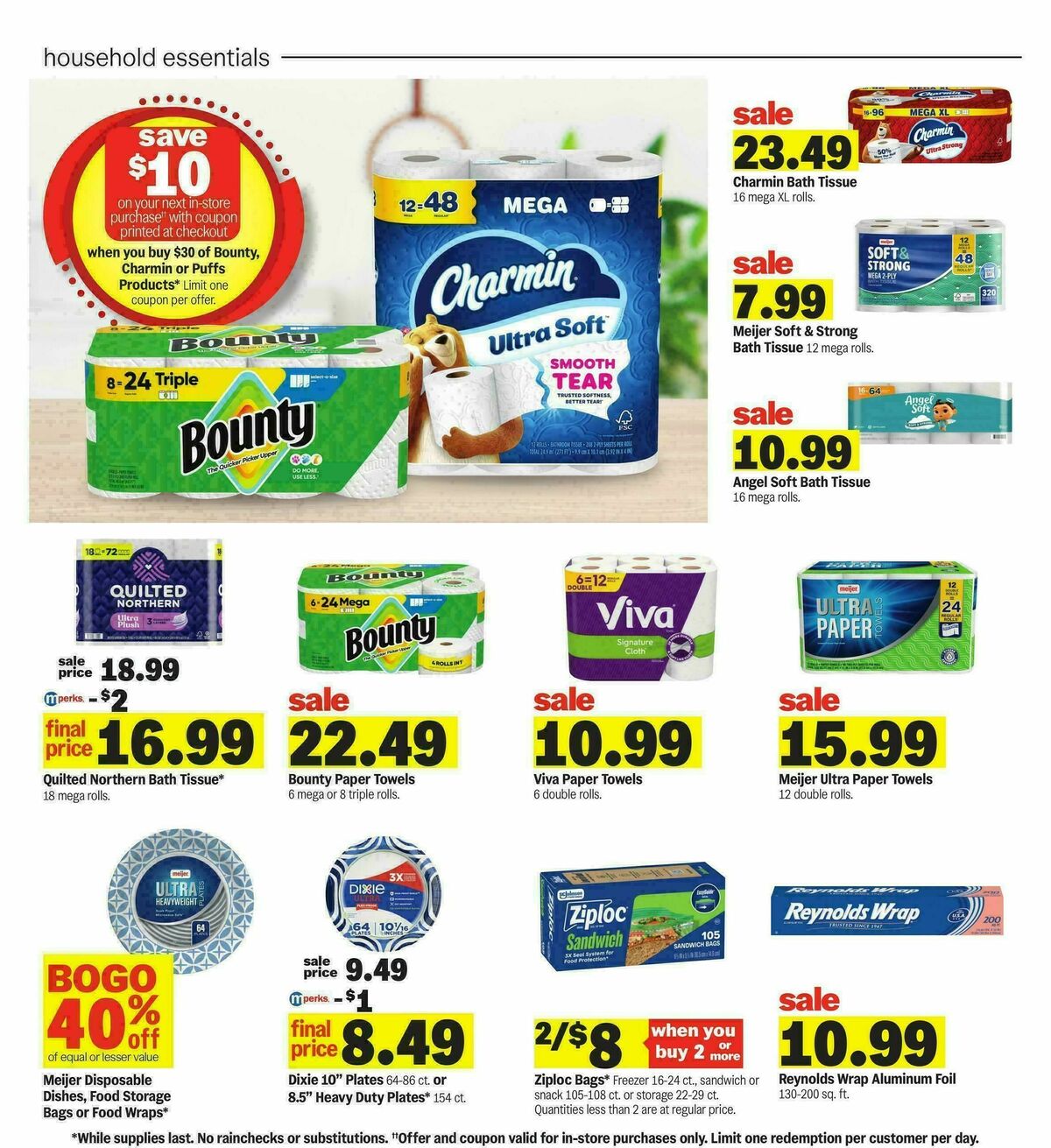 Meijer Weekly Ad from January 21