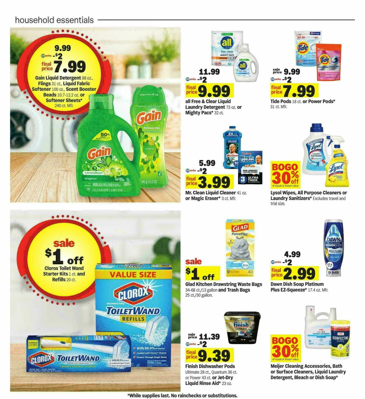 Meijer Weekly Ad from January 21