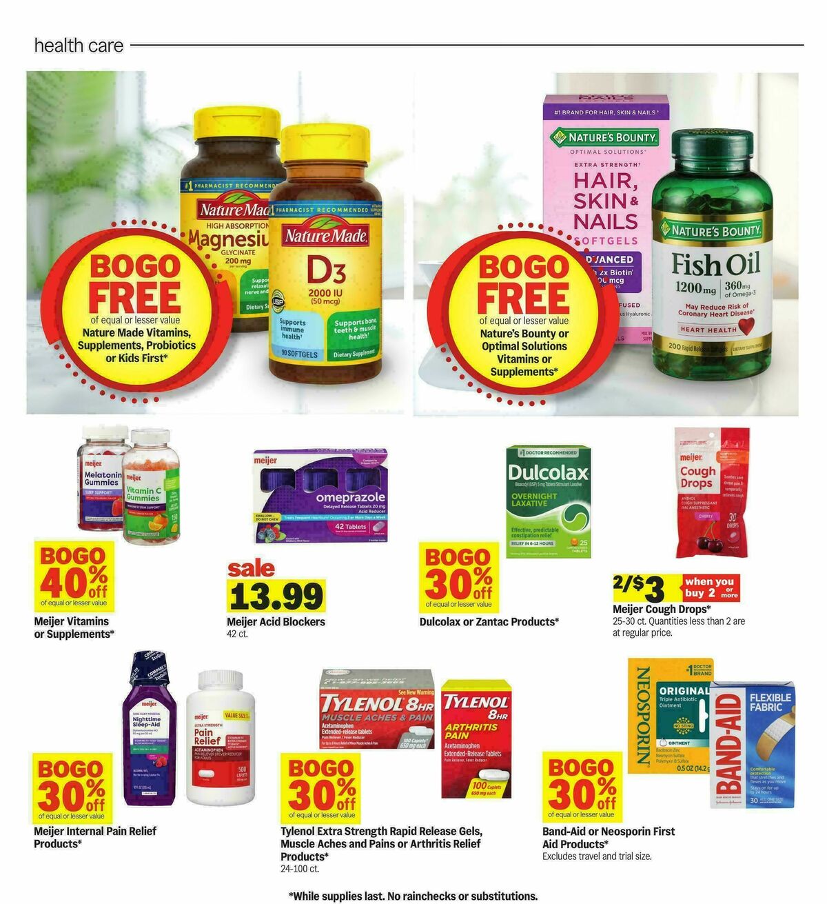 Meijer Weekly Ad from January 21