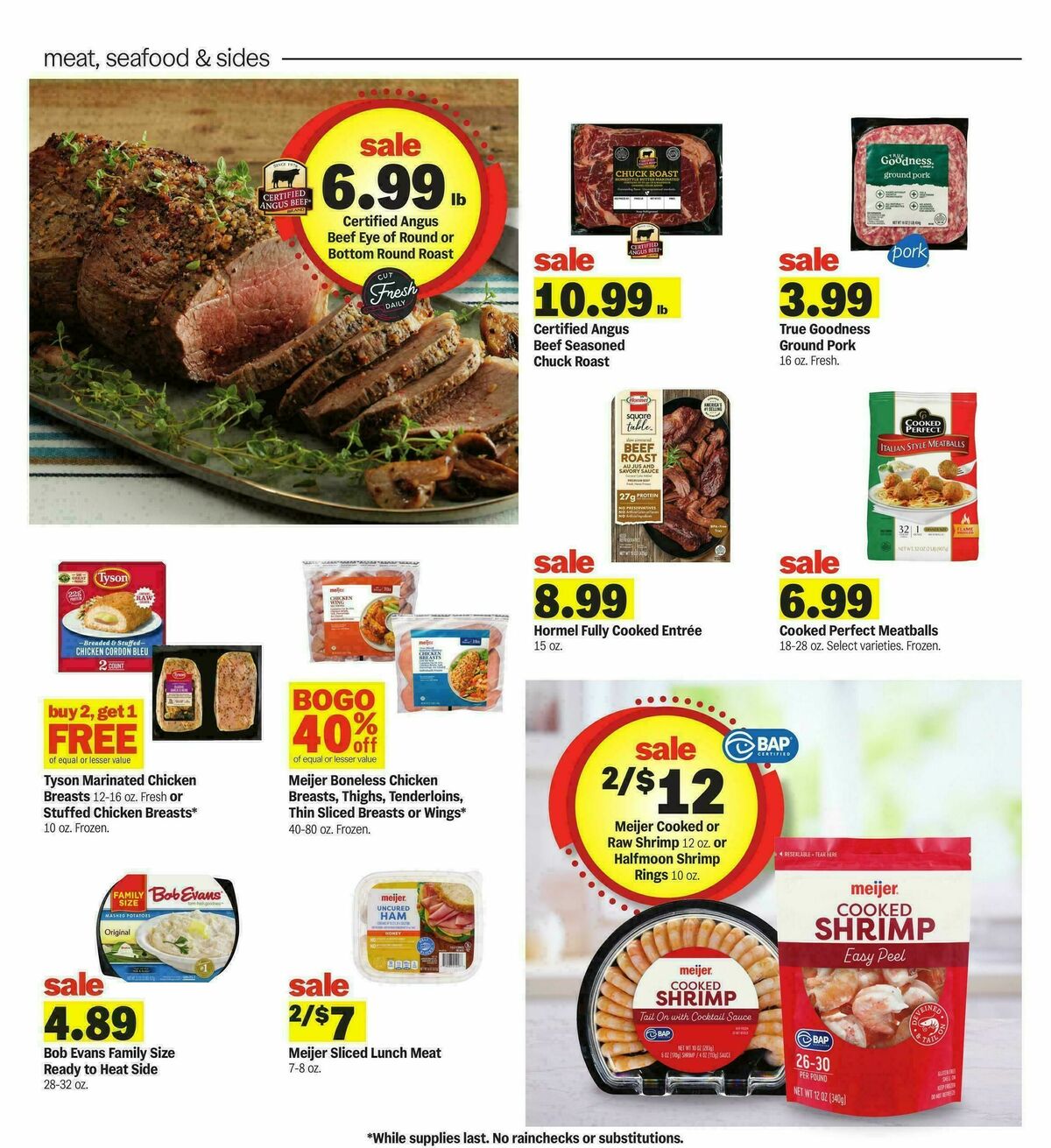 Meijer Weekly Ad from January 21