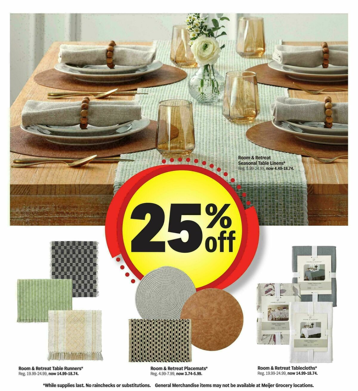 Meijer More deals across the store Weekly Ad from January 21