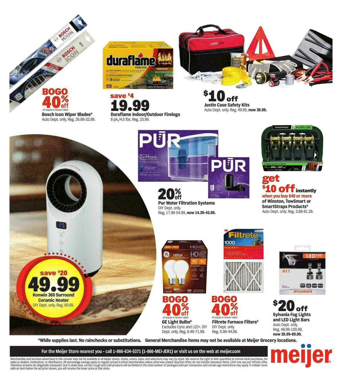 Meijer More deals across the store Weekly Ad from January 21