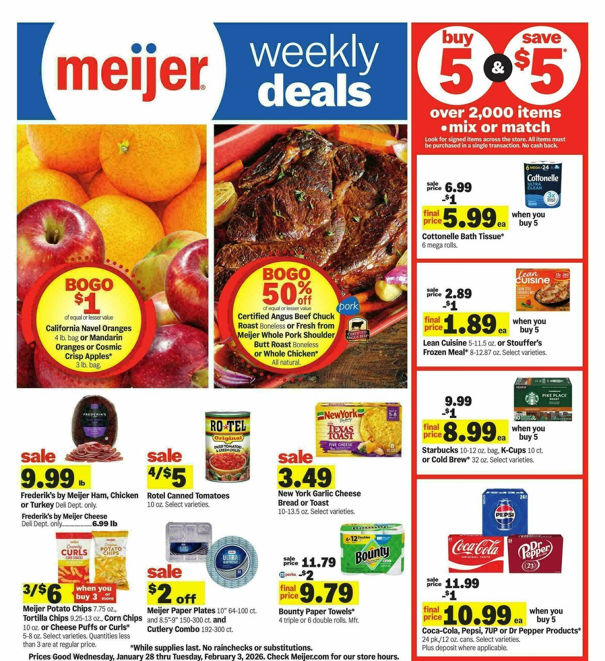 Meijer Weekly Ad from January 28