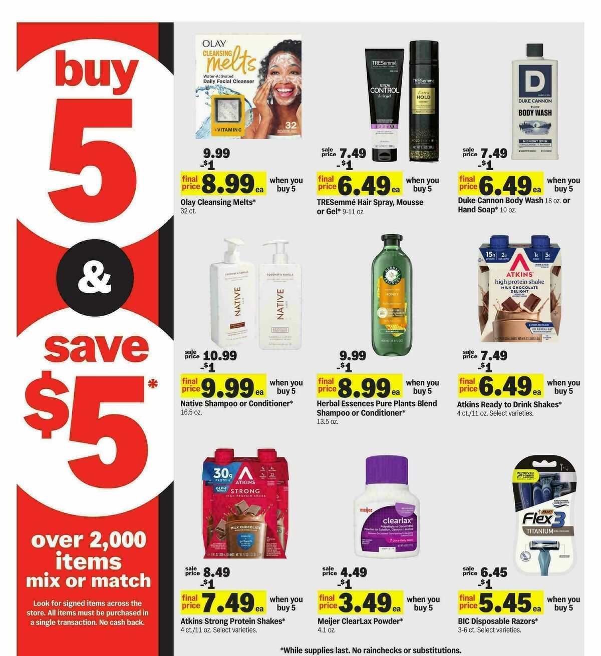 Meijer Weekly Ad from January 28