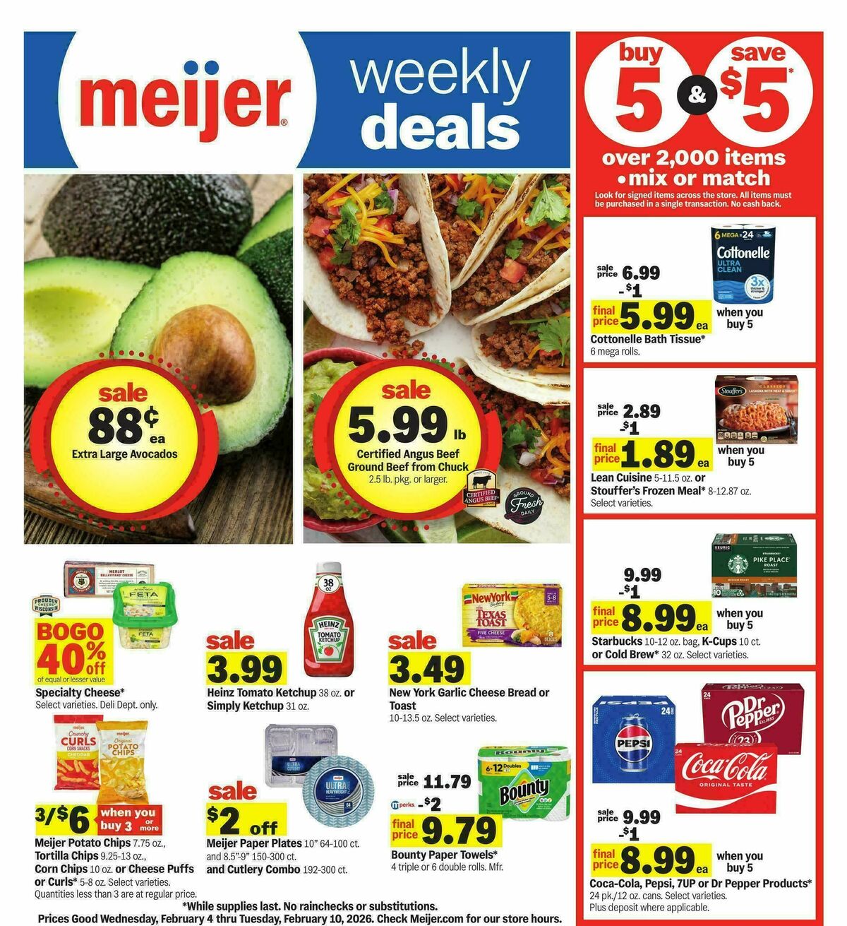 Meijer Weekly Ad from February 4