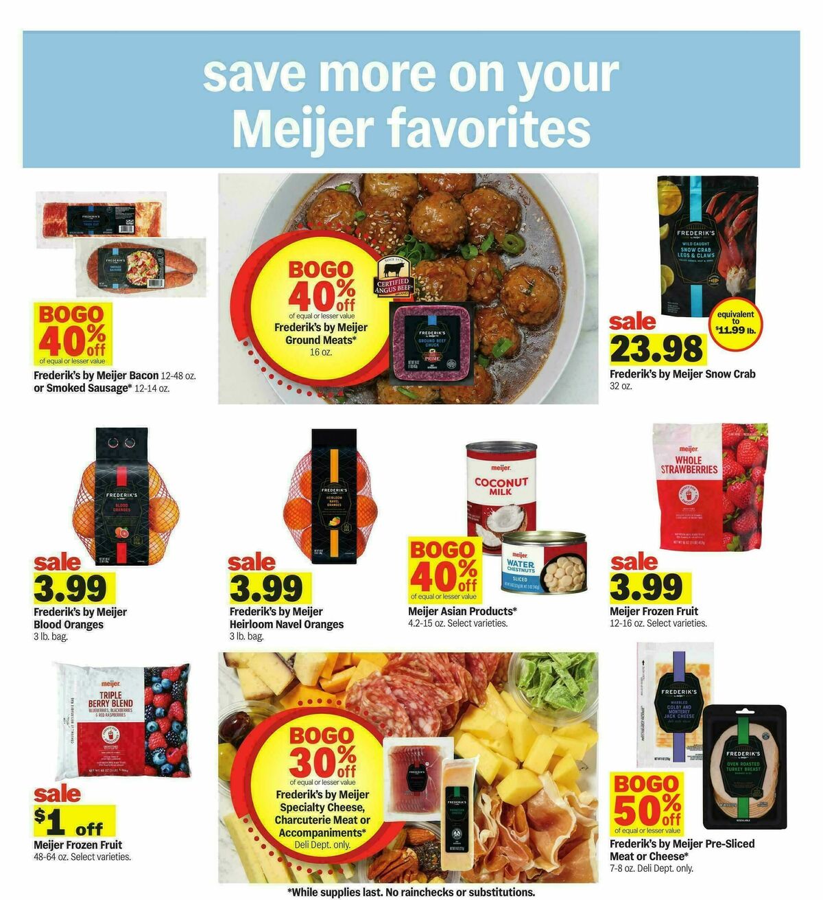 Meijer Weekly Ad from February 11