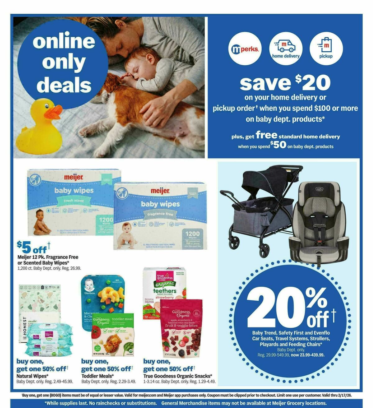 Meijer Weekly Ad from February 11