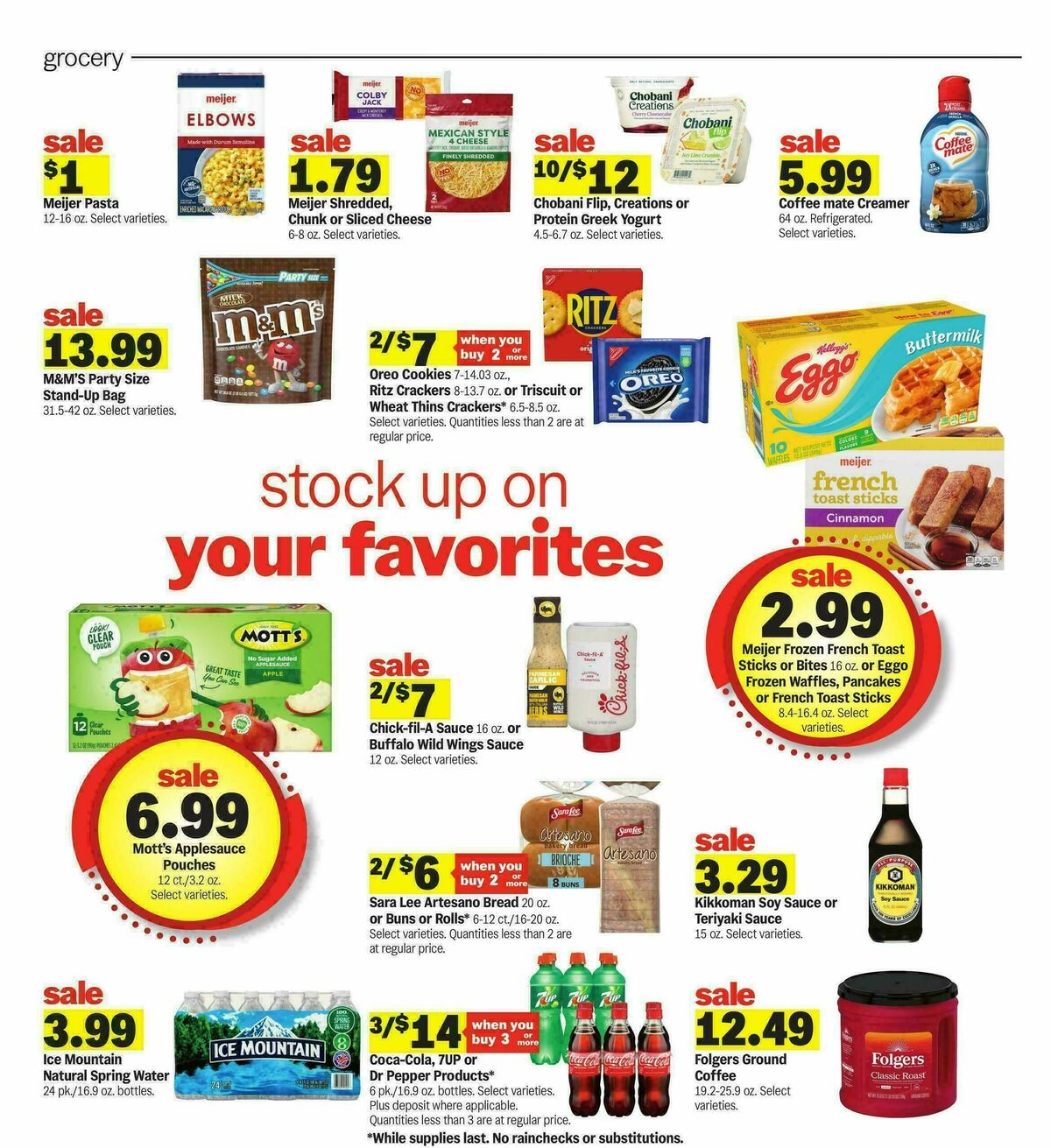 Meijer Weekly Ad from February 11