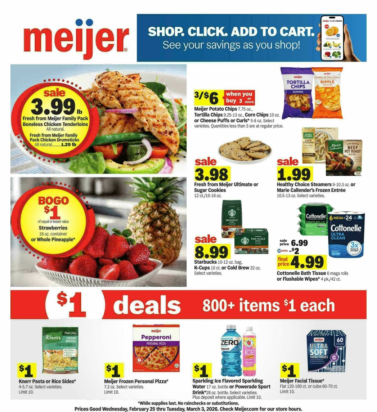 Meijer Weekly Ad from February 25