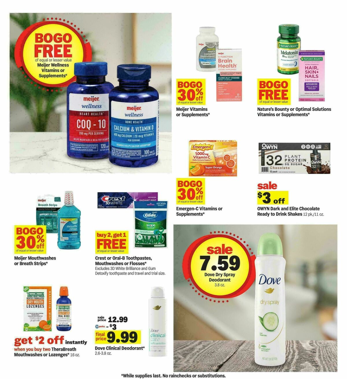 Meijer Weekly Ad from February 25