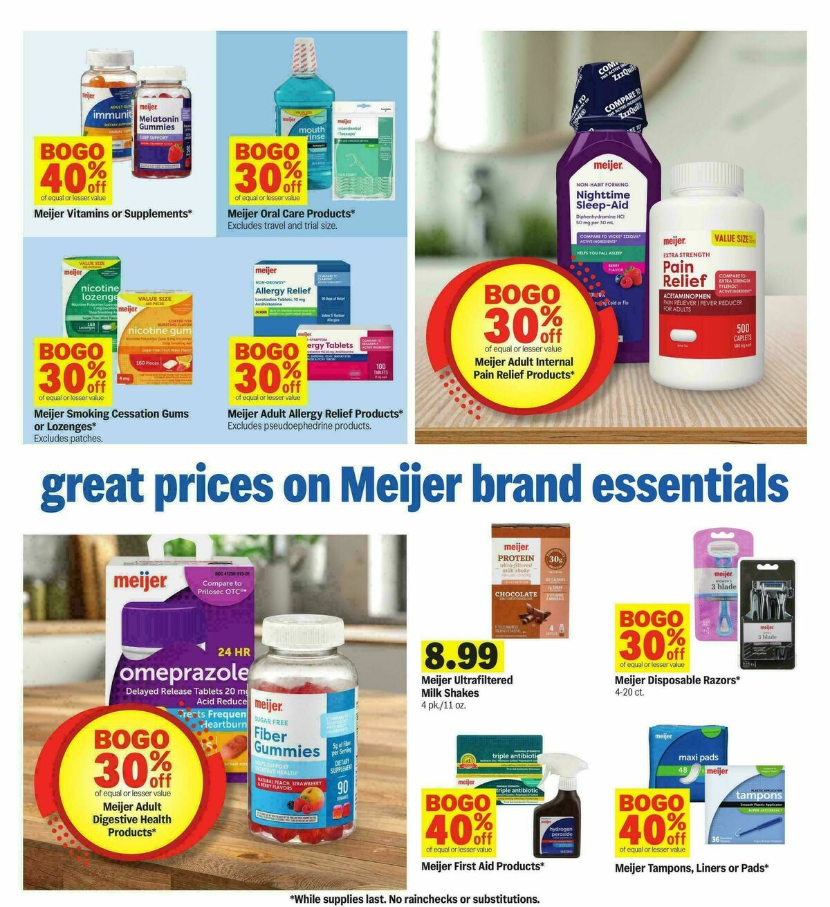Meijer Weekly Ad from March 11