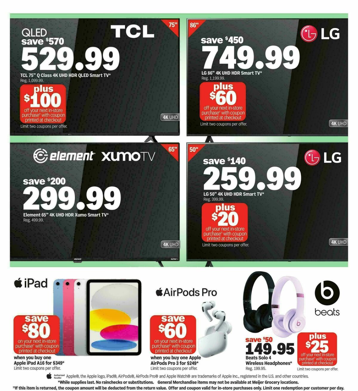 Meijer Make st.patrick's day a good deal better Weekly Ad from March 11