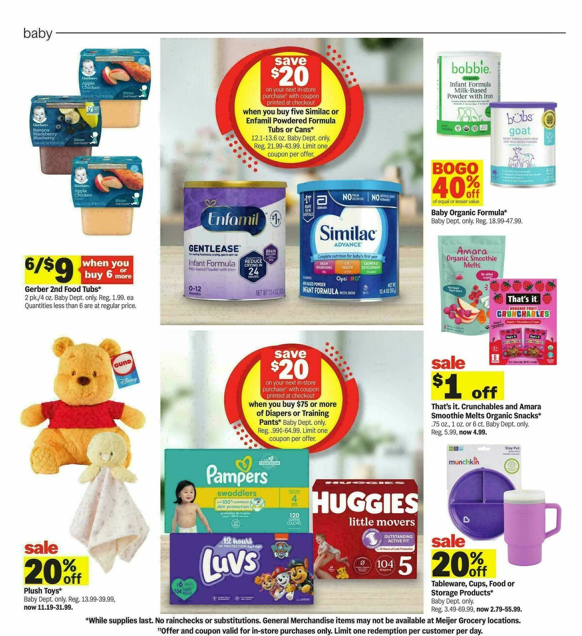 Meijer Weekly Ad from March 18