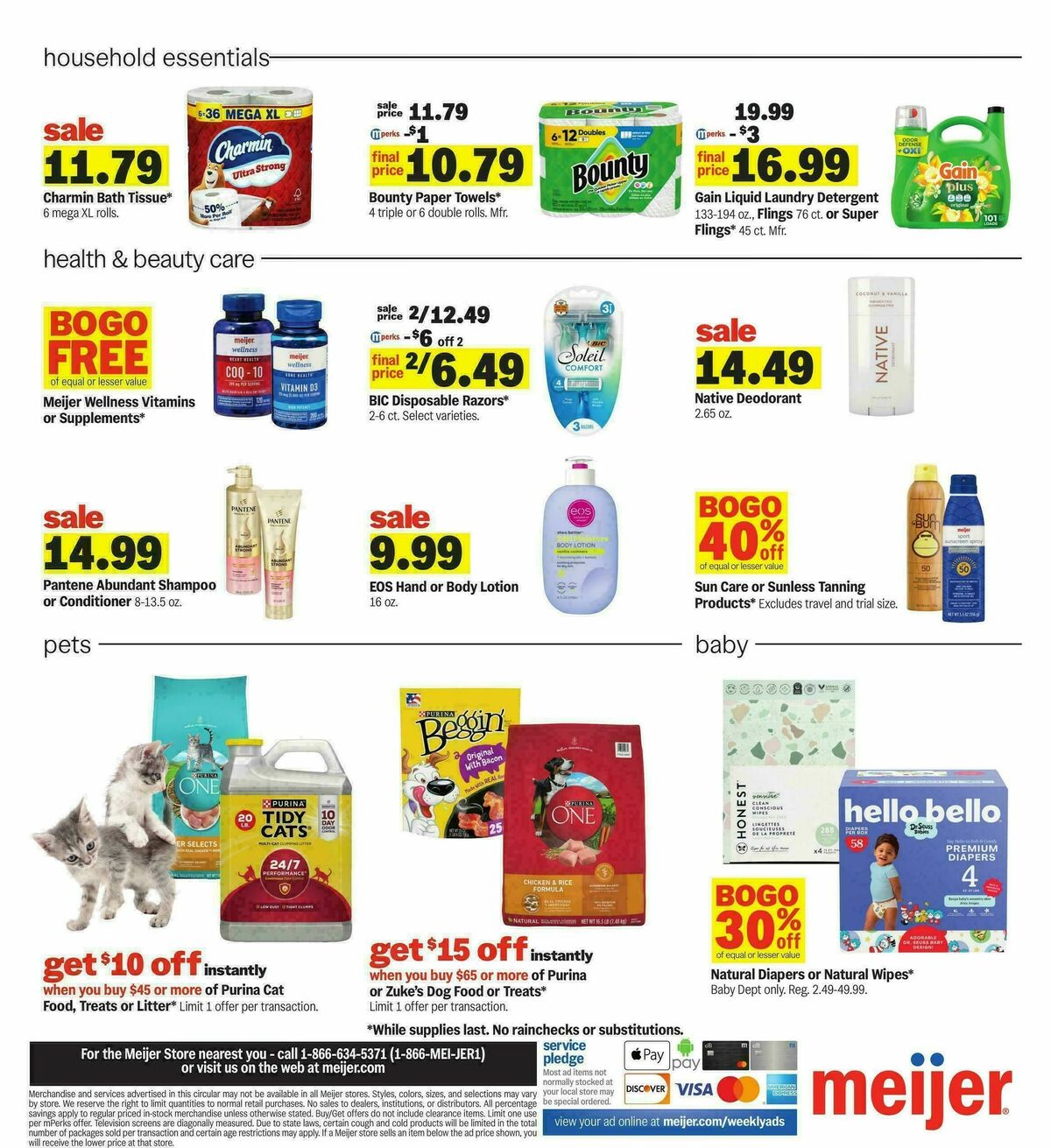 Meijer Weekly Ad from March 18