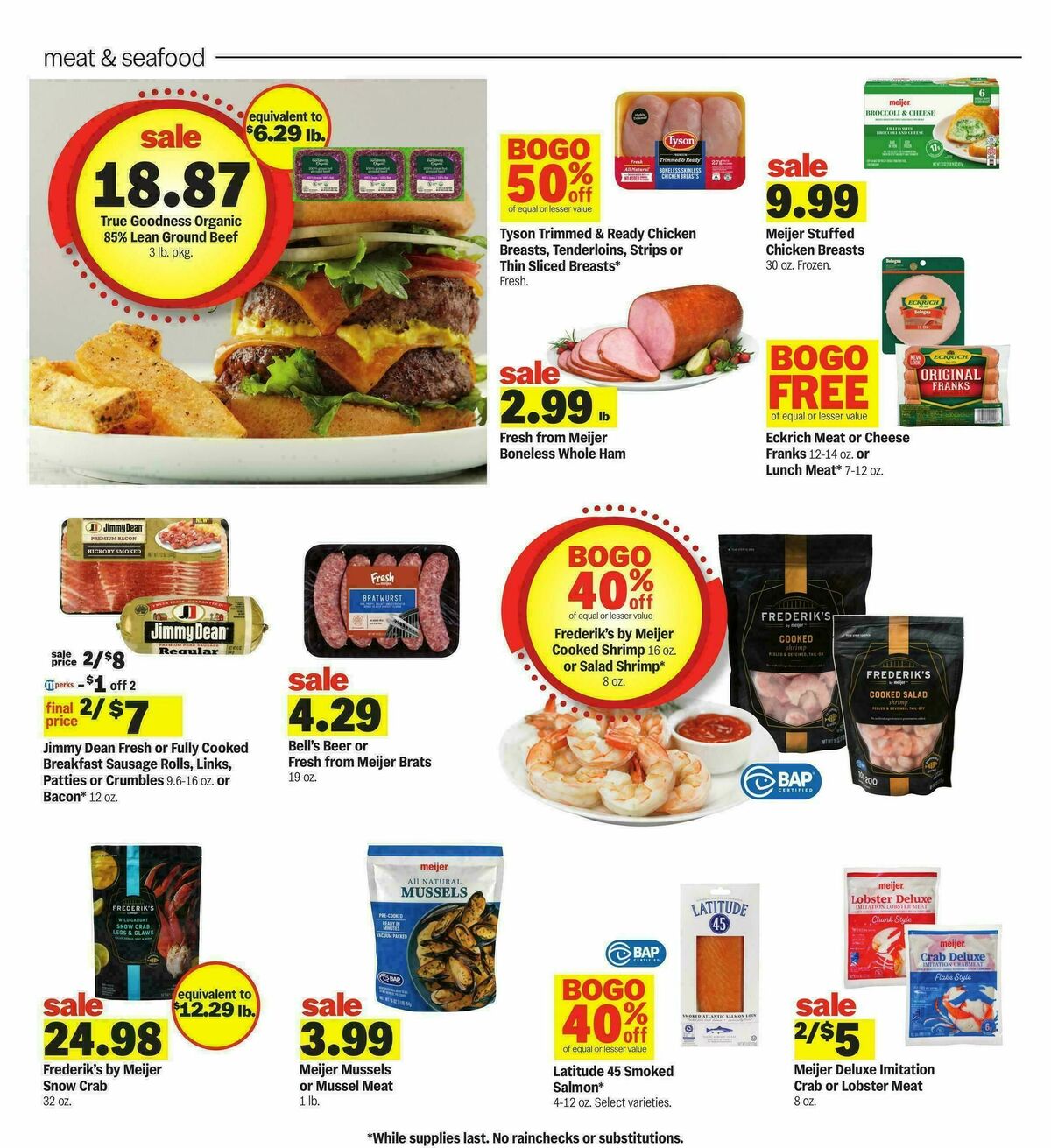 Meijer Weekly Ad from March 25