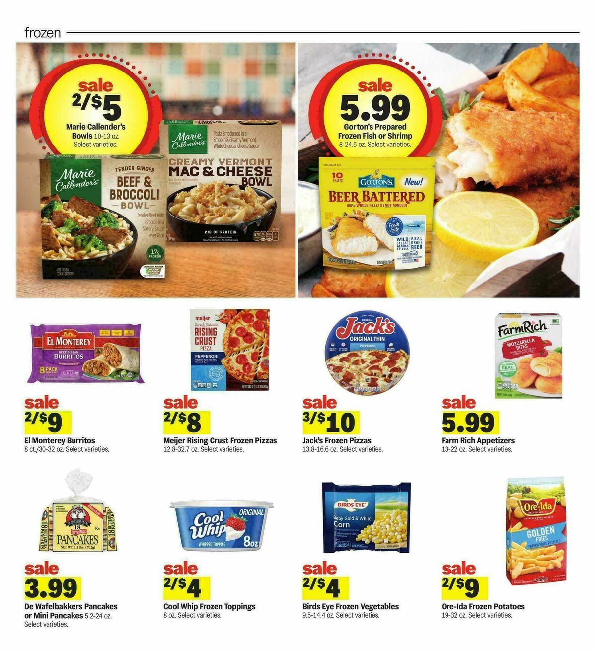 Meijer Weekly Ad from March 25