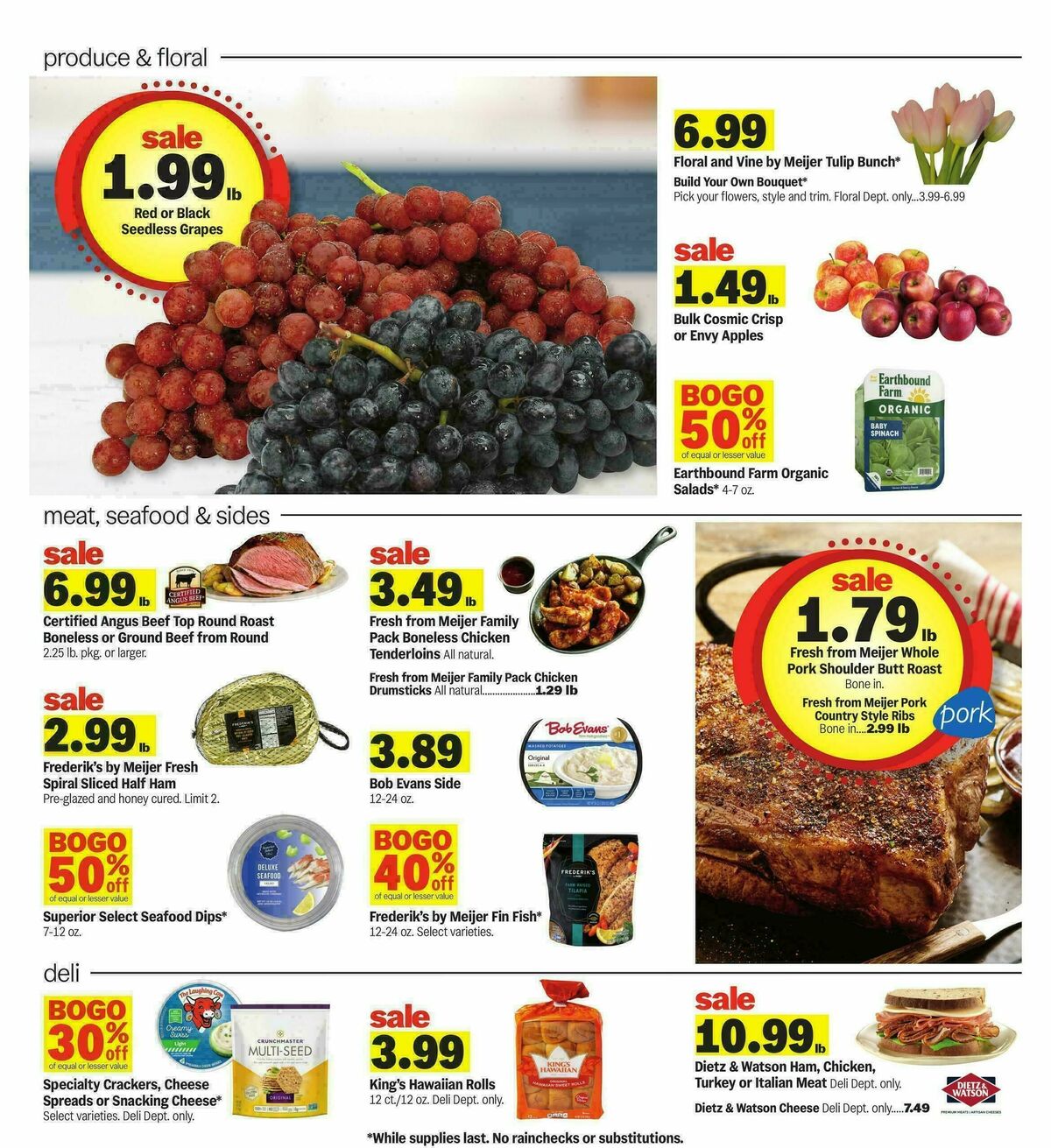 Meijer Weekly Ad from March 25