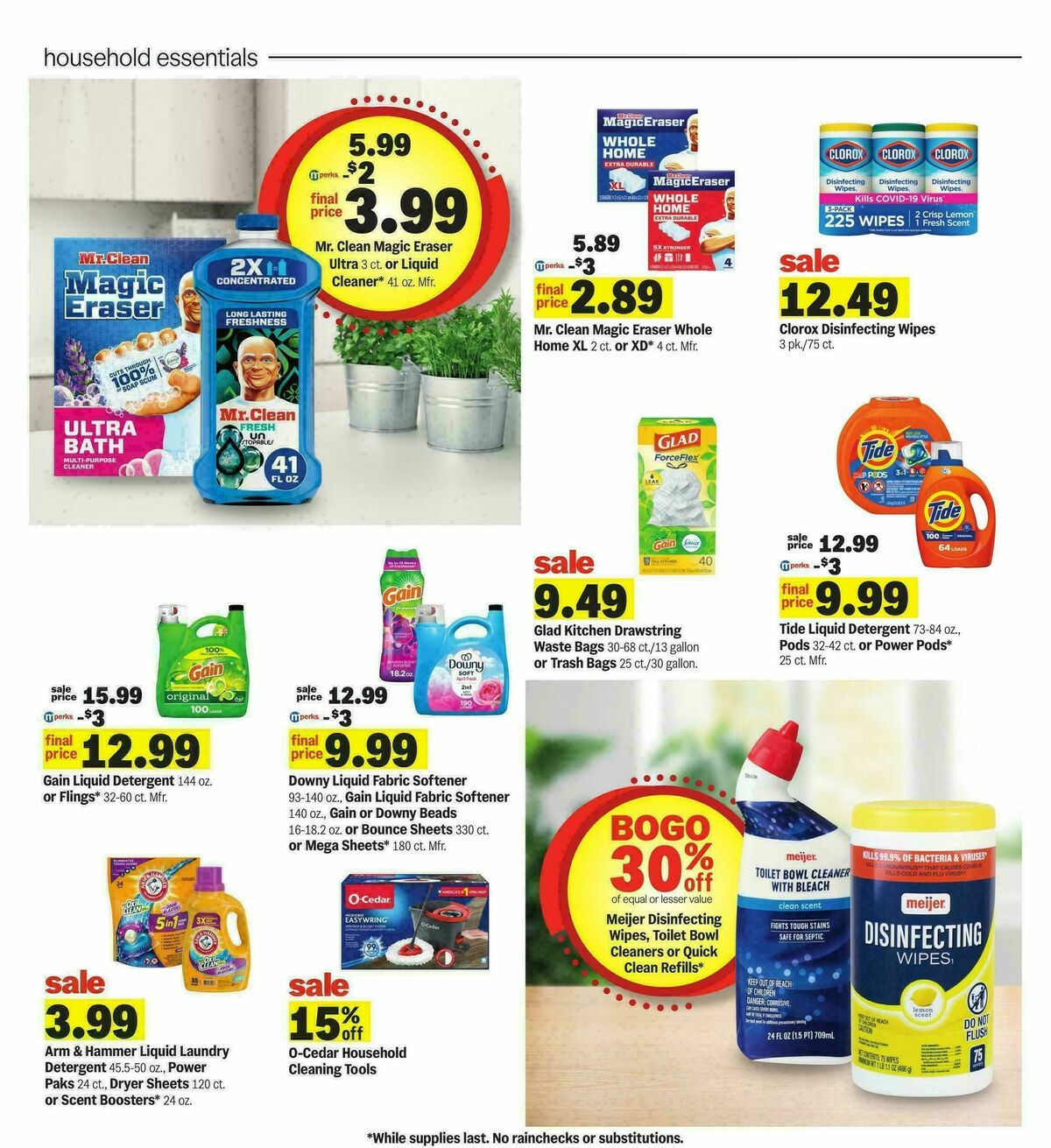 Meijer Weekly Ad from March 25
