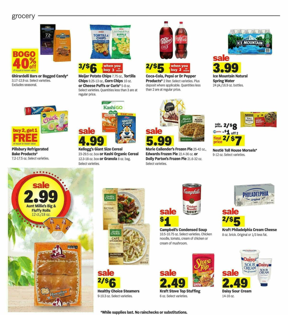 Meijer Weekly Ad from March 25