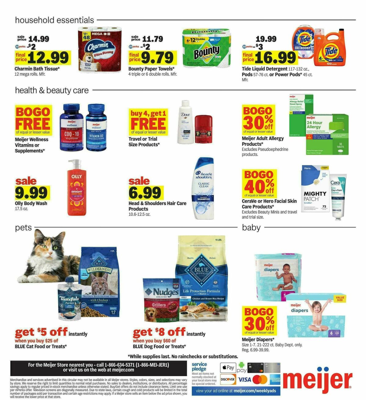 Meijer Weekly Ad from March 25