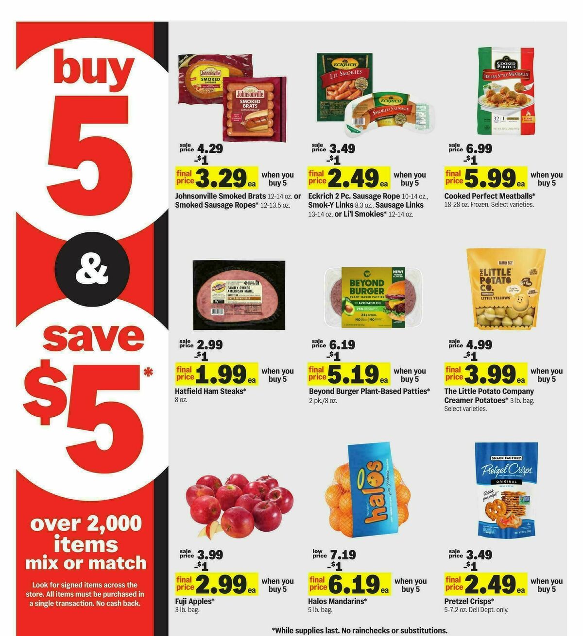 Meijer Weekly Ad from March 25