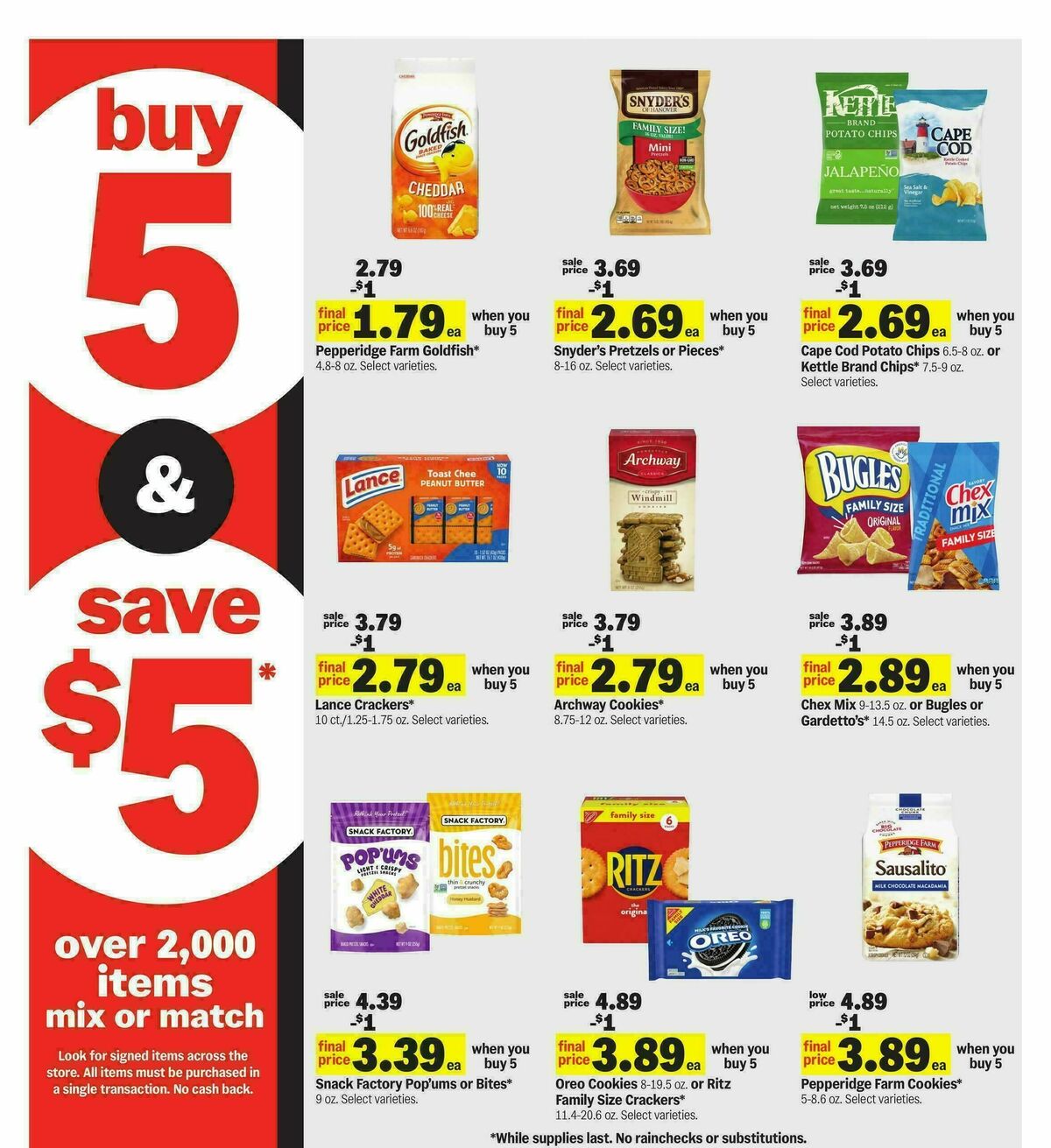 Meijer Weekly Ad from March 25