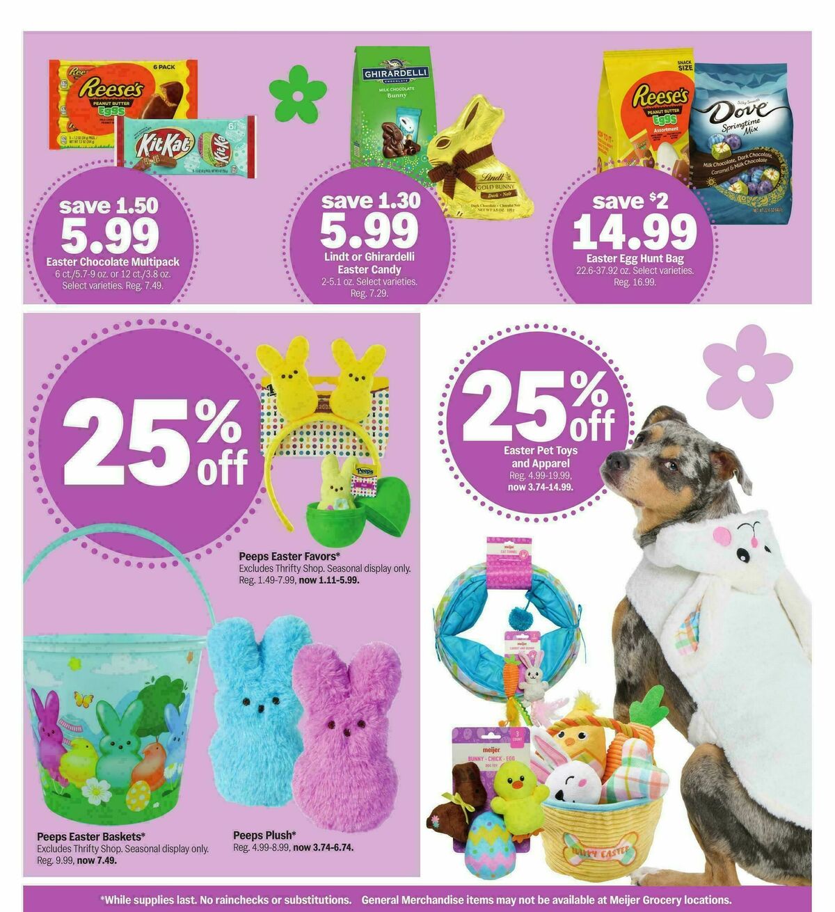 Meijer Make Easter a Good Deal Better Weekly Ad from March 25