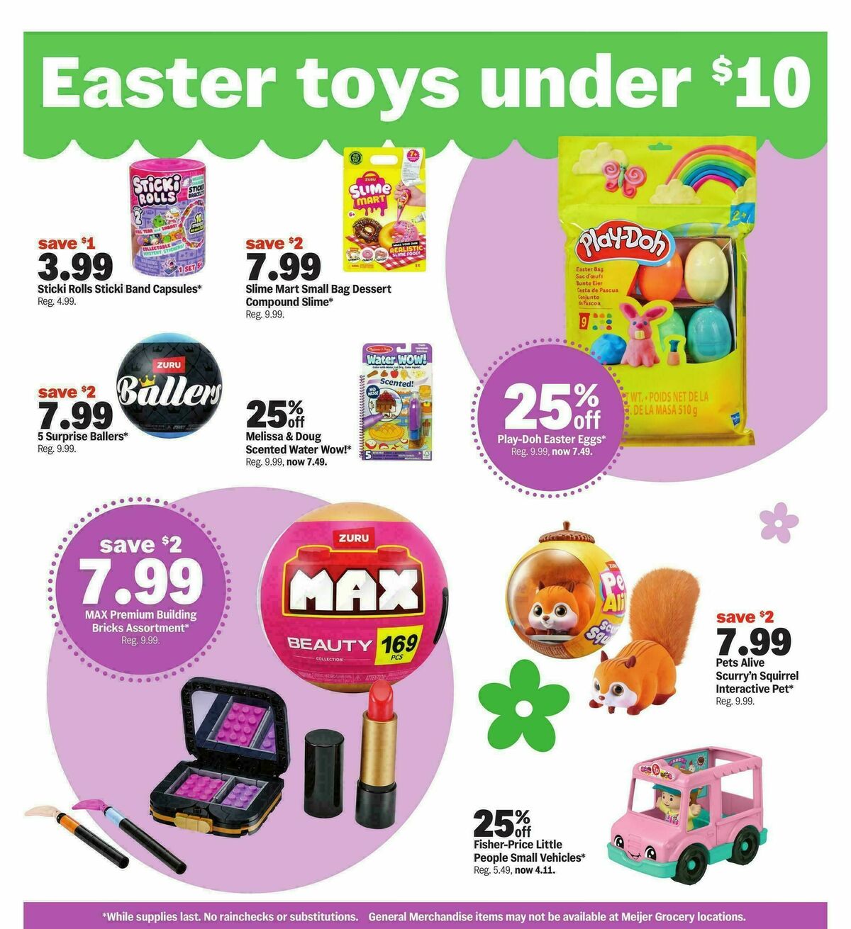Meijer Make Easter a Good Deal Better Weekly Ad from March 25