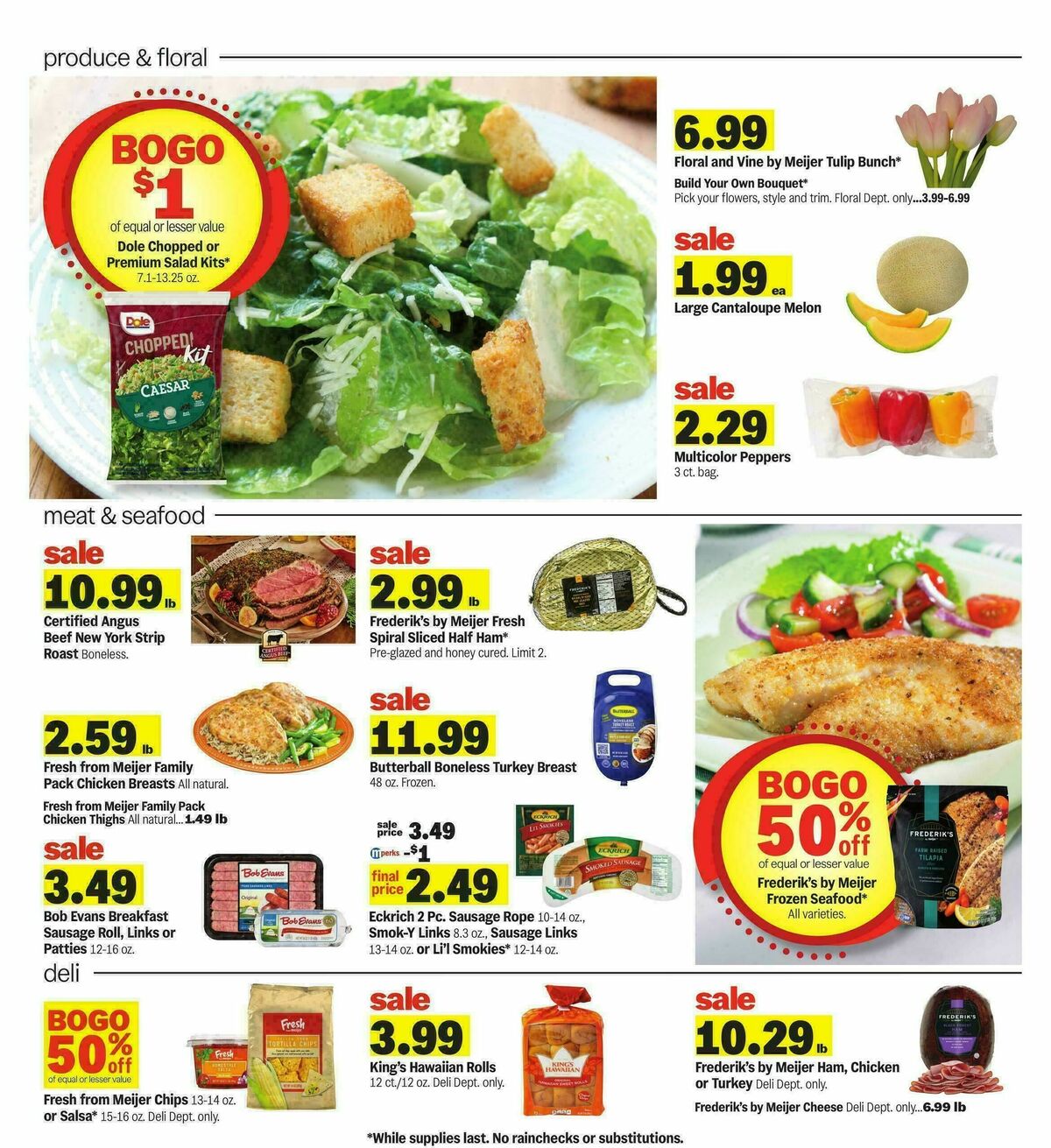 Meijer Weekly Ad from April 1