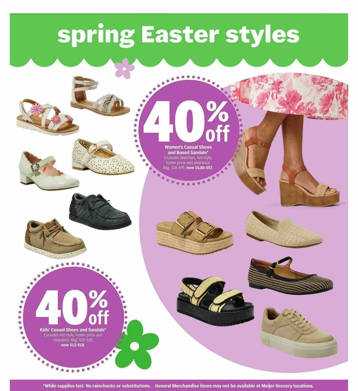 Meijer Make easter a good deal better Weekly Ad from March 25