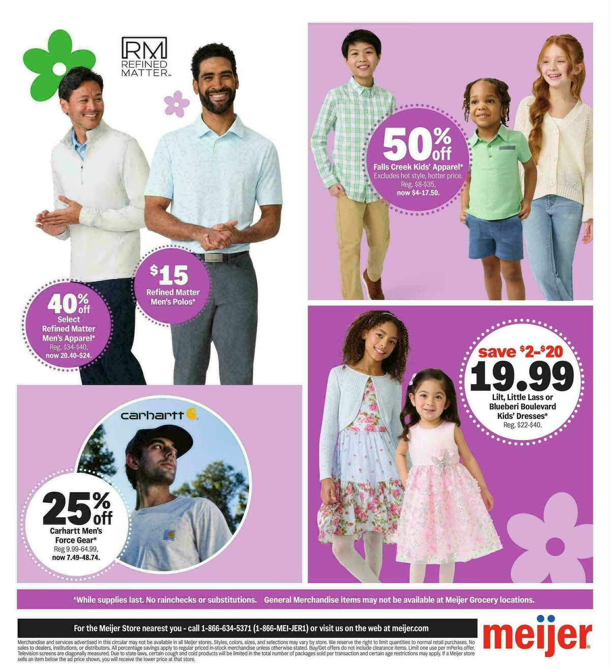 Meijer Make easter a good deal better Weekly Ad from March 25