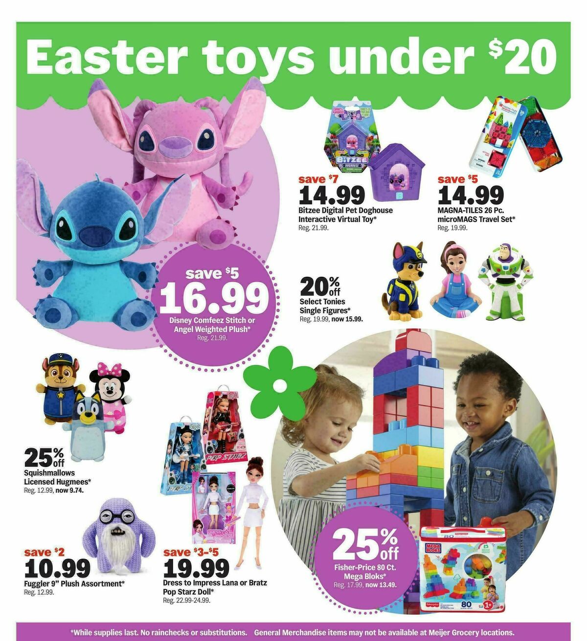 Meijer Make easter a good deal better Weekly Ad from March 25