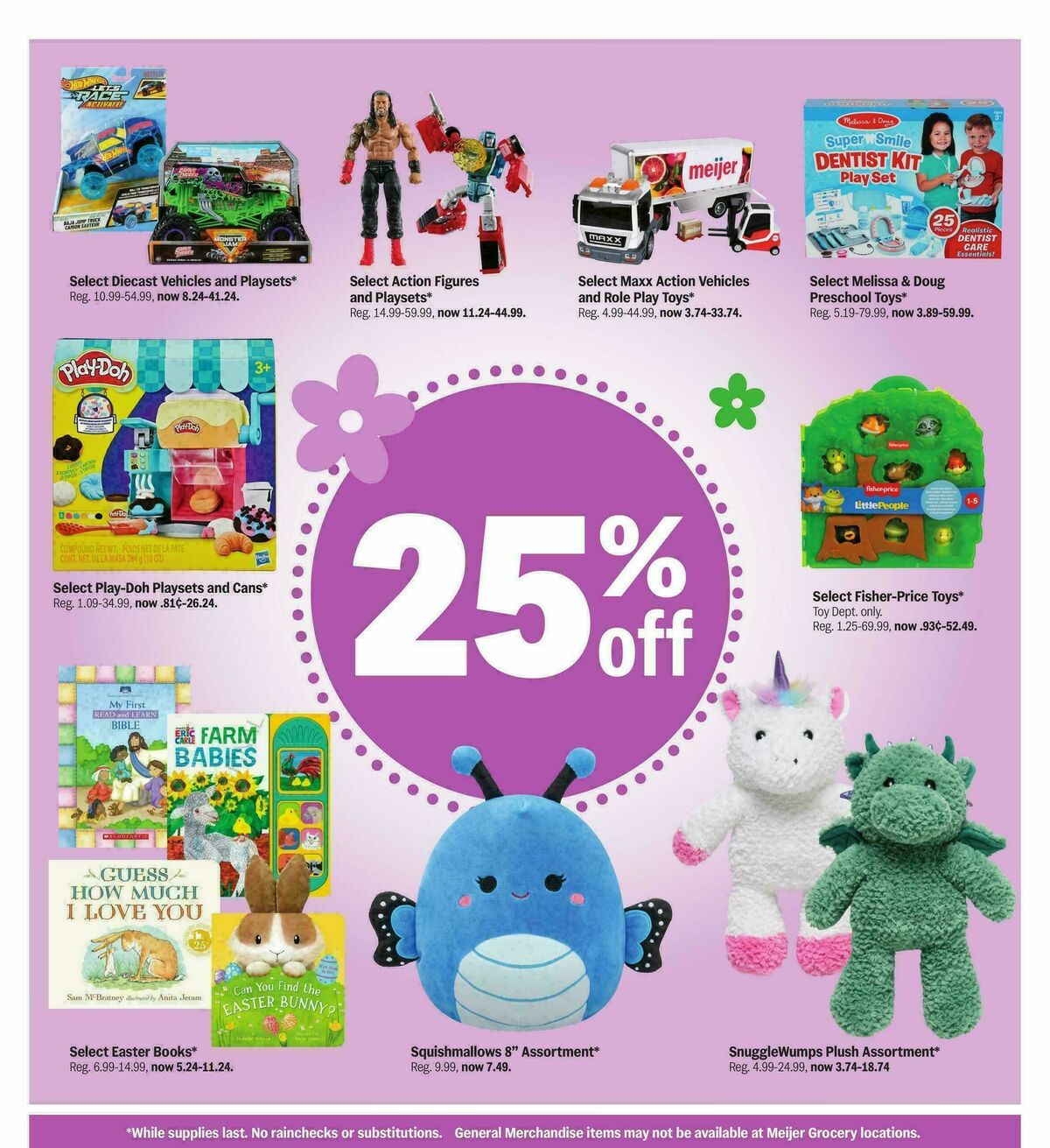 Meijer Make easter a good deal better Weekly Ad from March 25