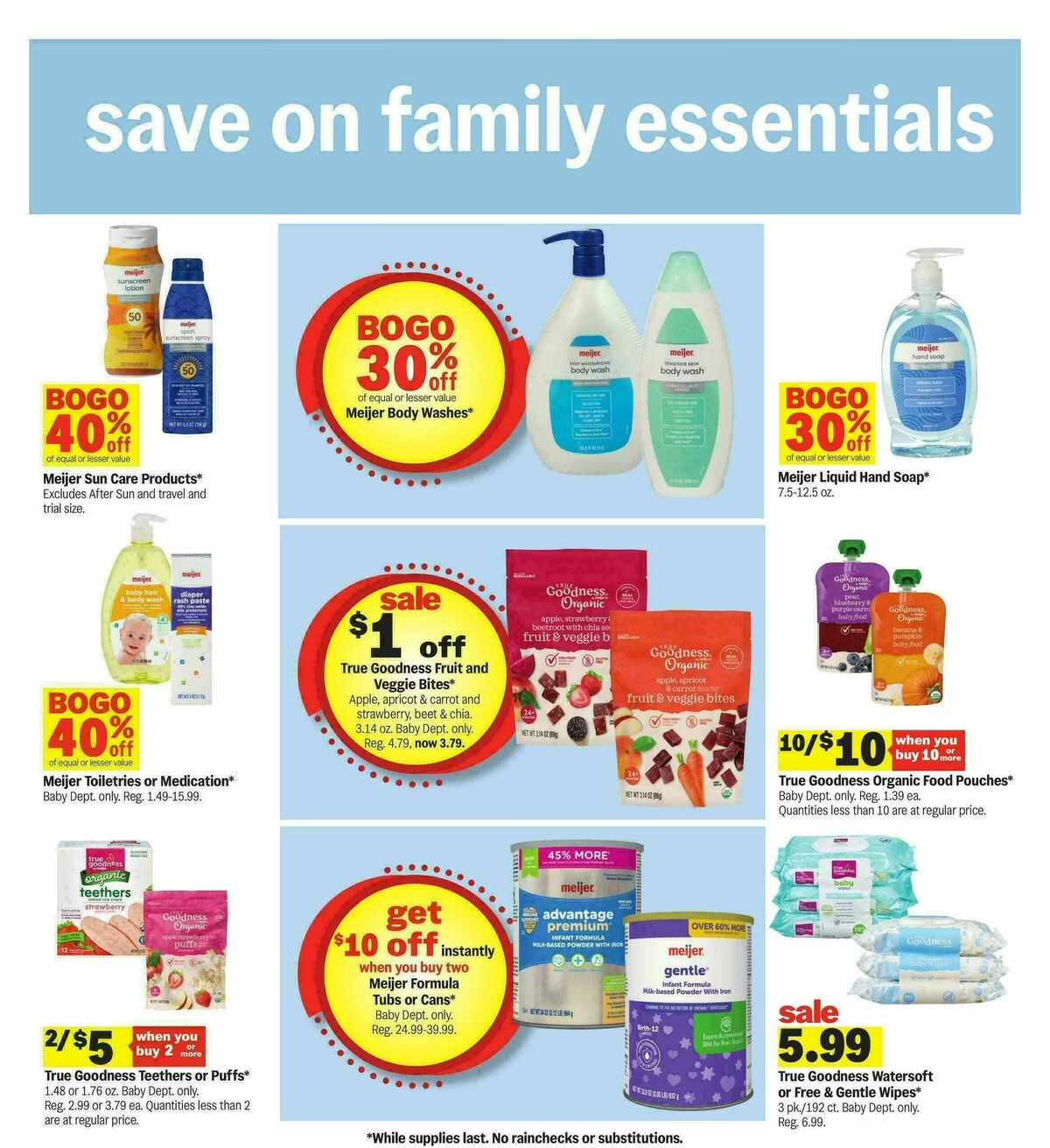 Meijer Weekly Ad from April 8