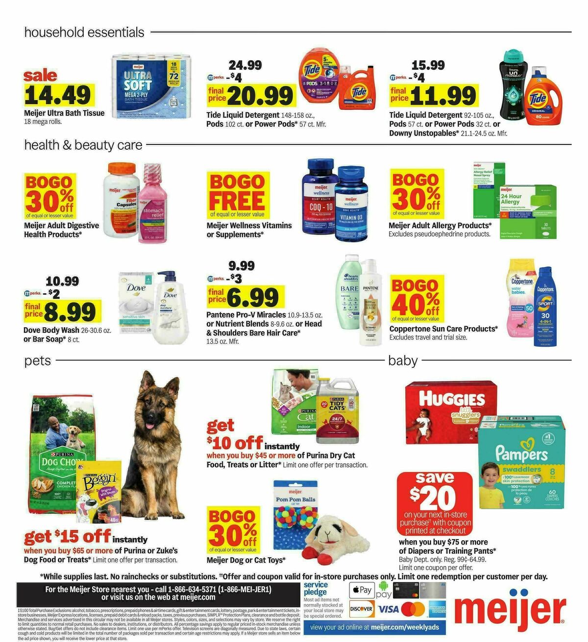 Meijer Weekly Ad from April 8