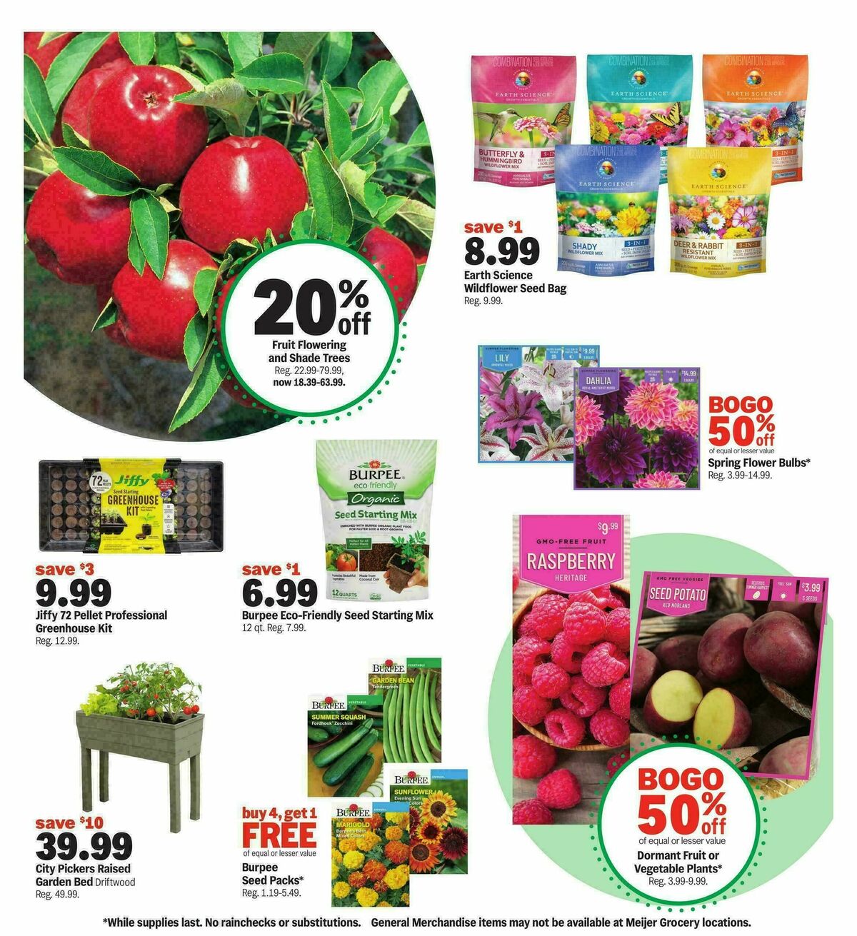 Meijer Make your garden a good deal better Weekly Ad from April 8