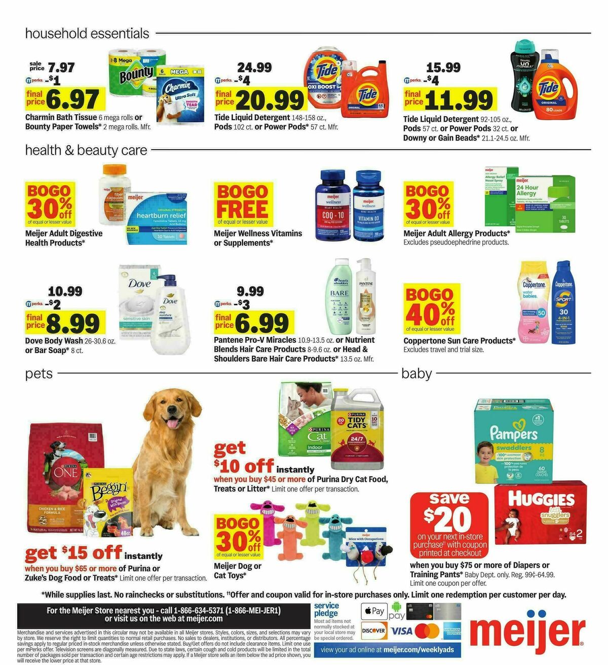 Meijer Weekly Ad from April 15